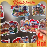 3D Chinese Cities/Refrigerator Magnet Sticker/Creative Tourist Souvenir/Shanghai Beijing/Chengdu Lij