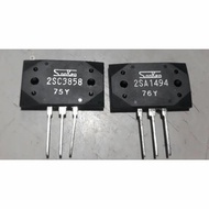 2SA1494 2SC3858 Sanken Power Transistor Pair A1949 C3858 MT-200