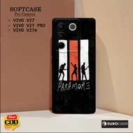 Soft Vivo V27hp Vivo V27e/ Latest Vivo V27 Pro/ - eurocase - Fashion LOGO BAND - Casing Vivo V27hp V