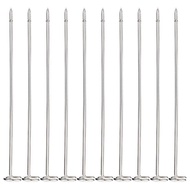 10 Skewers Stainless Steel Kebab Skewers 7.25 Inch Long Kebab Skewers for Foodi AG300 AG300C AG301 A