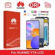 Original LCD with Frame For Huawei Y7A/ENJOY 20 SE/P SMART 2021/Honor X10 LITE LCD Display Touch Scr