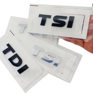 IMPORT 3D DECALS TSI TDI V6 V8 ABS LETTER STICKER EMBLEM REAR TRUNK BADGE LOGO FOR GOLF POLO PASSAT 