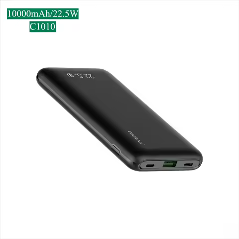 5A VOOC Super Fast Charger 10000mah Power Bank USB Type C External Battery PD QC 3.0 Powerbank for O
