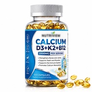 Hot Sale Calcio D3 K2 B12 Softgels Calcium Tablets Capsules