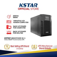 Kstar On-line UPS 2000VA-1800W Uninterruptible Power Supply, MP 2k S, Double Conversion