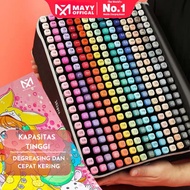 TERLARIS WAJIB PUNYA!! MAYY TOUCHFIVE 168/120/80/60 WARNA SKETSA SPIDOL UMUM GENERAL MARKER SET ANIM