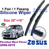PERODUA MYVI PASSO (2008-2010) Silicone Wiper USA Technology