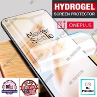 OnePlus Hydrogel Screen Protector 9R 8 5G UW Verizon 7T Pro McLaren Nord Full Cover HD / Matte / Blu