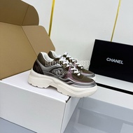 全新🌸 Chanel 雙C標誌厚底老爹鞋