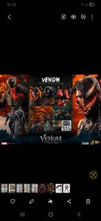 大平賣 Hot Toys Venom 毒魔 1/6 比例人偶  hottoys toys 毒魔 venom & 屠殺 carnage 1/6 比例人偶  mms620 mms626