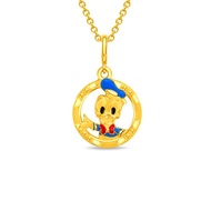 CHOW TAI FOOK Disney Classics 999 Pure Gold Pendant - Donald Duck R33995