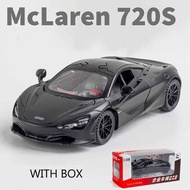 โลหะผสม Super Car รุ่นของเล่นโลหะสําหรับ C McLaren 720s 1/32 Scale