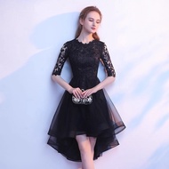 Elegant Women's Lace Evening Dress Celebrity Party Host Cocktail Dresses Annual Dinner Formal Gown