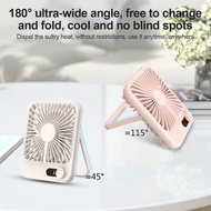 Portable Table Fan USB Rechargeable Mini Desk Fan 10000mAh Battery Small Desktop Fan Suit For Office Dormitory