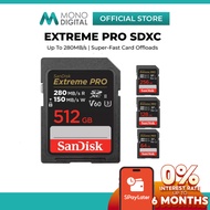 SANDISK EXTREME PRO SDXC UHS-II SD CARD 64GB / 128GB / 256GB / 512GB WITH UP TO 280MB/S | SUPER RELI
