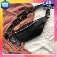 Waistbag Wanita Import Korea Tas Pinggang Simpel Branded Original Perempuan Dewasa Distro Ori Anti Air Murah Keren 2021 Selempang Remaja Viral Korean Style Terbaru Kekinian Waist Bag Cewek Waterproof Tas/Waistbag Guess Pria/Wanita Impor Premium EF824