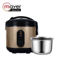Mayer Rice Cooker with Stainless Steel Pot 1L MMRCS10 / 1.8L MMRCS18