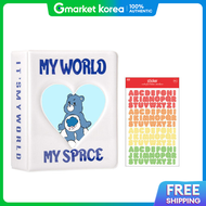Photocard Polaroid 2-Tier Collect Book Album Polaroid Decorating Sticker White