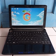 Acer Aspire One 532h Hitam 2GB Netbook Notebook Bekas Second AO532h
