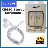VIVO XE680/XE800 Earphones Y77 Y76 Y75 Y35 Y55 T1 Y16 Y33S Y21T Y20 Y19 In Ear Wired Earbuds Super B