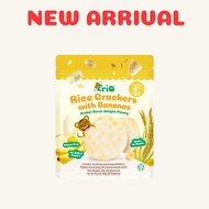 Erio Baby Snack Rice Crackers With Bananas 25g 6 month+