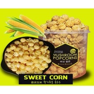 KOREAN COLORS Sweet Corn Popcorn- Handmade Quality [Halal] 280g (BUCKET)