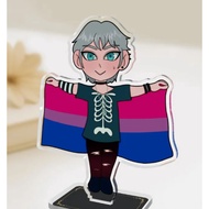 Till pride flag standee | Alien Stage 8cm NANG DECOR SHOP