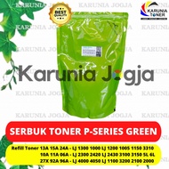 Toner Powder P-Series Green 13A 15A 11A 24A 10A 06A 27X 92A 96A LJ 1200 1000 LJ 1300 1150 LJ 3310 23