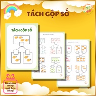 [4-6 Years Old] Separating Numbers Within 10 For Children 4-6 Years Old