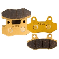 Zzxy trước xe máy và đệm hãm phanh sau thiết lập cho Hyosung gt250 gt250r gt650r gt650s gt650 gv650