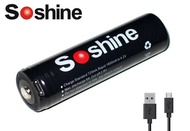 {MPower} Soshine 18650 3600mAh USB 3.7V Protected Rechargeable Battery 保護板 鋰電池 充電池 - 原裝行貨