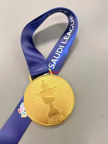 new style 2025 Al-Ittihad 2024–25 Roshn Saudi League MEDAL Champion Al Ahli saudi football club meda