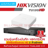 HIKVISION เครื่องบันทึกกล้องวงจรปิด (DVR) สำหรับกล้อง HD 2 MP : iDS-7104HQHI-M1/S , iDS-7108HQHI-M1/
