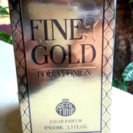 -NEW- Real Time Fine Gold 999.9 EDP For Women