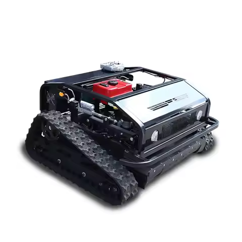 16Hp Gasoline Robot Lawn Mower Grass Cutter Flail Mower Petrol Lawnmower Automatic Cutter Grass Mach