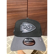 NE 9 Forty A Stealth Kansas City Chiefs baseball cap Snapback Adjustable