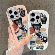 Soft Case For Oppo A16 A16s A1 Pro A11 A11x A12e A17 A17k Oval Frame Chrome Funny Statue Of David Ca