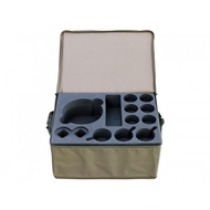 Camp Cover (Wolf Pack Box) Ammo Foam Liner Deluxe Ripstop Khaki / Charcoal