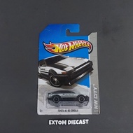 Hotwheels Toyora AE86 Corolla Black White
