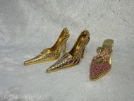 JUJU Palais Royal 金色高跟鞋$100/1隻