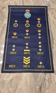 前朝殖民地時代紀律部隊刺繡徽章