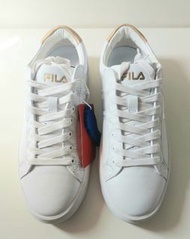 Fila 全新女裝 1911 白色皮革板鞋 US 5
