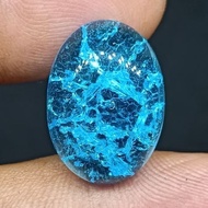 Stone Blue Topasbiru, Thousand Broken Fiber 18 x 13 mm