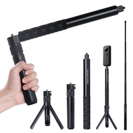 For Insta360 X4 X2 x3 Go 3 Bullet Time Invisible Selfie Stick for Insta360 X4 X3/R/Evo/ONE X2/RS/GO 2 Original Aluminum Alloy Selfie Stick Accessory