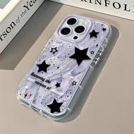 UNGU Purple Aesthetic BINTANG Soft Dot Case hp Vivo Y21d iQOO Z10R Y19S Pro Y29 V60 Y400 V50 Lite V2