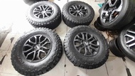 New stock Rapto285/70/17 
BFGoodrich all-terrain T/A ko2
Made in Thailand 
Dot 2023

Mags 6holes pcd 139
 (mags/tires SET)