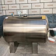 Horizontal Pressure Tank, with Mounting Fittings, for Emergency Water Storage Sprinkler, Well