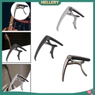 [HellerySG] Guitar Capo Accessories Guitar Clip, Metal Heavy Duty Portable String Instriment Clamp Ukulele Capo for Bass Classical Guitar