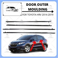 NEW ITEM PROMO HRV Outer Door Moulding Honda Lining Rubber Outer Glass Window Getah Cermin Pintu