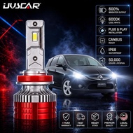 UVSCAR Mitsubishi Grandis 2003-2011 LED Bulb D2R H1 H11 Lampu LED Kereta Plug and Play